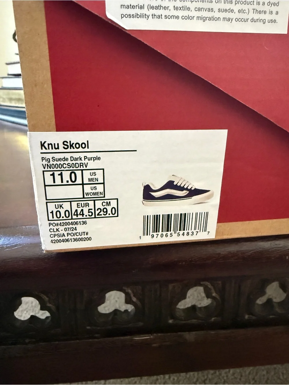 Vans Old Skool Suede Sneakers in Purple and White
